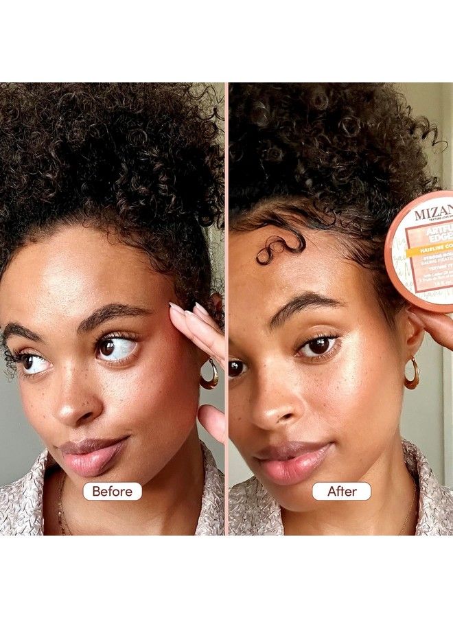 Mizani جل التحكم في الحواف من Artful Edges | بزيت الخروع وزبدة الشيا | خالي من القشرة ولا يتراكم | بلسم تثبيت قوي للشعر | 5.2 أونصة - Image 4
