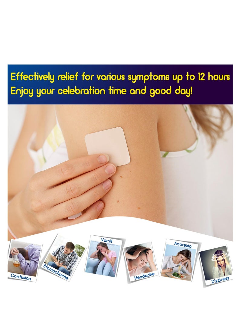 SYOSI Party Recovery Patches, 60 Pack Wake Up Patches Long Last 12 Hours for a Better Morning, Relief After a Party Patches, Refreshed  Enjoy Unforgettable Night - Image 3