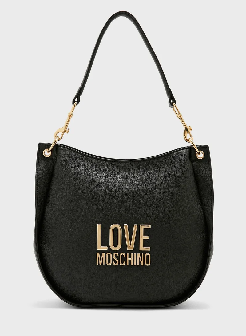 Love Moschino Love Lettering Satchel Bag