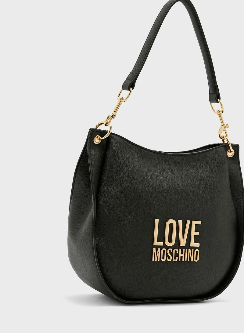 Love Moschino Love Lettering Satchel Bag