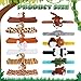 Relaxgiant 12 Pcs Stuffed Animal Slap Bracelet Plush Toy Hug Animal Slap Bracelet Plush Wrist Cute Snap Bracelets for Birthday Party FavorsCute Style - Image 4
