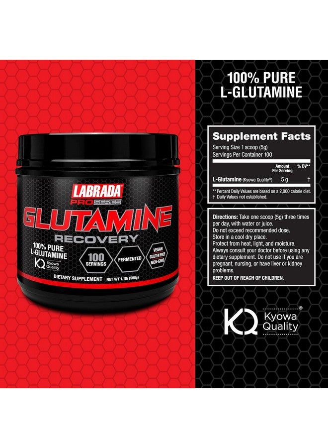 Labrada Pro Series Glutamine Recovery 100 Servings 500 Grams - Image 2
