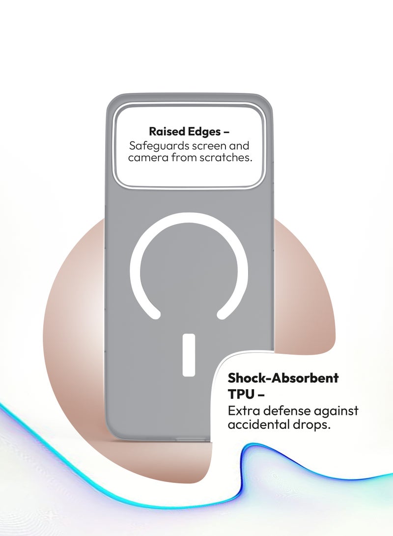 Vipcare iPhone 17 Pro Max MagSafe Case Lightweight Transparent Shockproof Protective Cover with Strong Magnetic N52 Anti-Yellowing Scratch Resistant Drop Protection Slim Mobile Back Case - Image 5