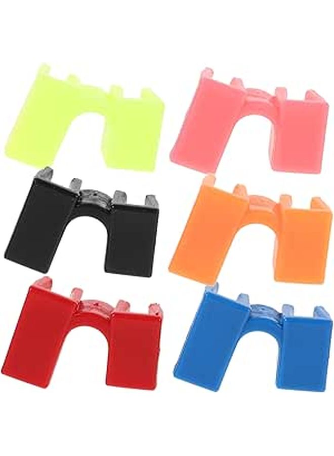 Reusable Plastic Chopstick Training Clips Non Slip Practice Helpers for Adults Beginners 6pcs Set - Image 1
