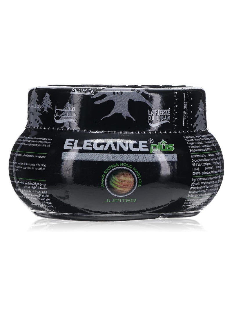 Elegance-Plus Hair Gel - Jupitor, 500ml | Firm Hold, Non-Sticky, Easy to Wash, Long-Lasting Shine - Image 1