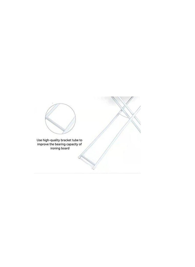 ENMAC Ironing Board 110x34cm, Black Iron Stand Steel Strcture with Paded cotton cover - Image 3