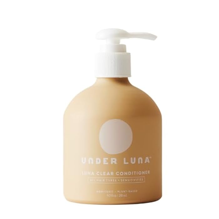Under Luna, Luna Clear Conditioner | Residue-Free Daily Conditioner | Essential Oil Free, pH Balanced & Non-Stripping | Vegan, Plant-Based Care | Safe for Sensitive Skin & All Ages | 9.5 fl oz - Image 1