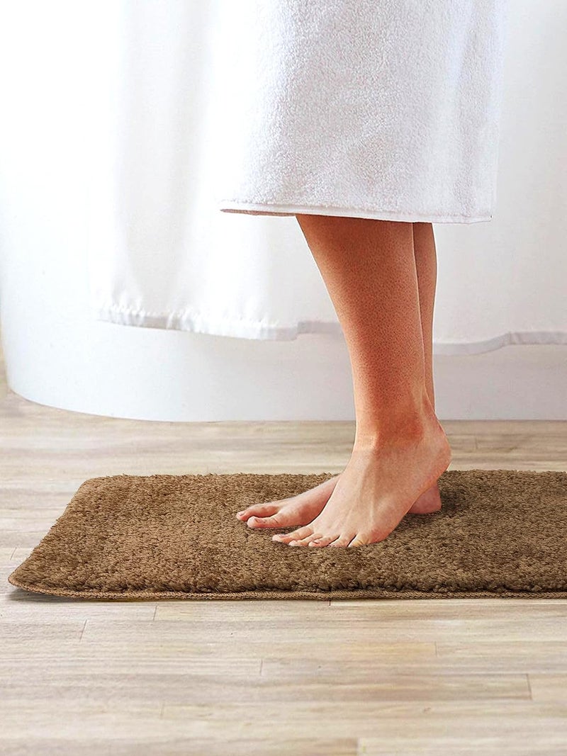 KOPA by Bianca Soft Cotton Anti Slip Bath Mat 1pc Medium Benz SolidMouse - Image 1