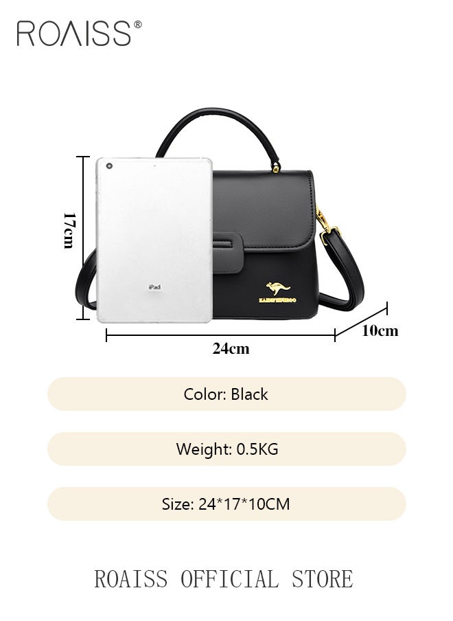 roaiss - Women Shoulder Crossbody Bag Large Capacity Compact and Exquisite Women Handbag - Image 1