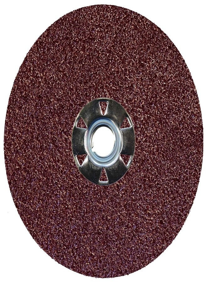 Weiler 61503 Wolverine Aluminum Oxide Resin Fiber Sanding & Grinding Disc, 5" Diameter, 36 Grit, 5/8" - 11 Hub (Pack of 25) - Image 1