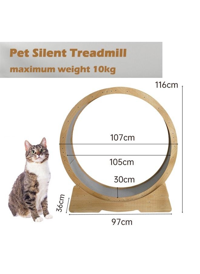 Neostyle Cat Exercise Wheel Large Pet Silent Treadmill with Carpeted Runway - pzsku/Z26B1C9554E4F8A73EECFZ/45/_/1663850092/dc3f58fc-8ef4-4cd3-b6b8-faecda6ceced