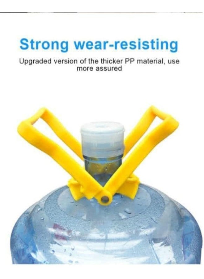 Generic Advanced Ergonomic 5 Gallon Water Bottle Handle, Fits 5 Gal Bottle Caps, Yellow  - Image 4