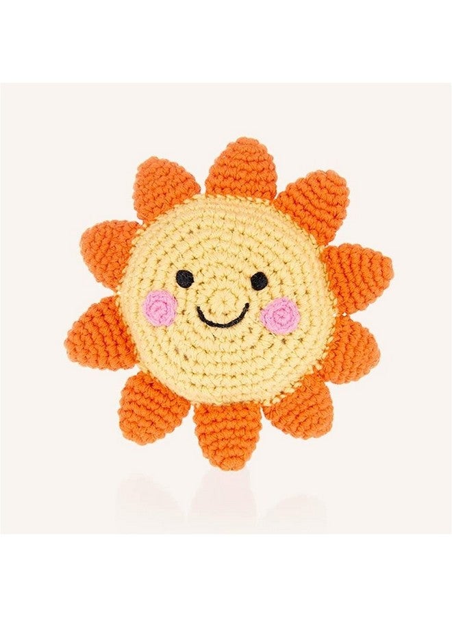 Pebble 200-029S Friendly Sun Rattle, 5-inch Diameter - Image 1