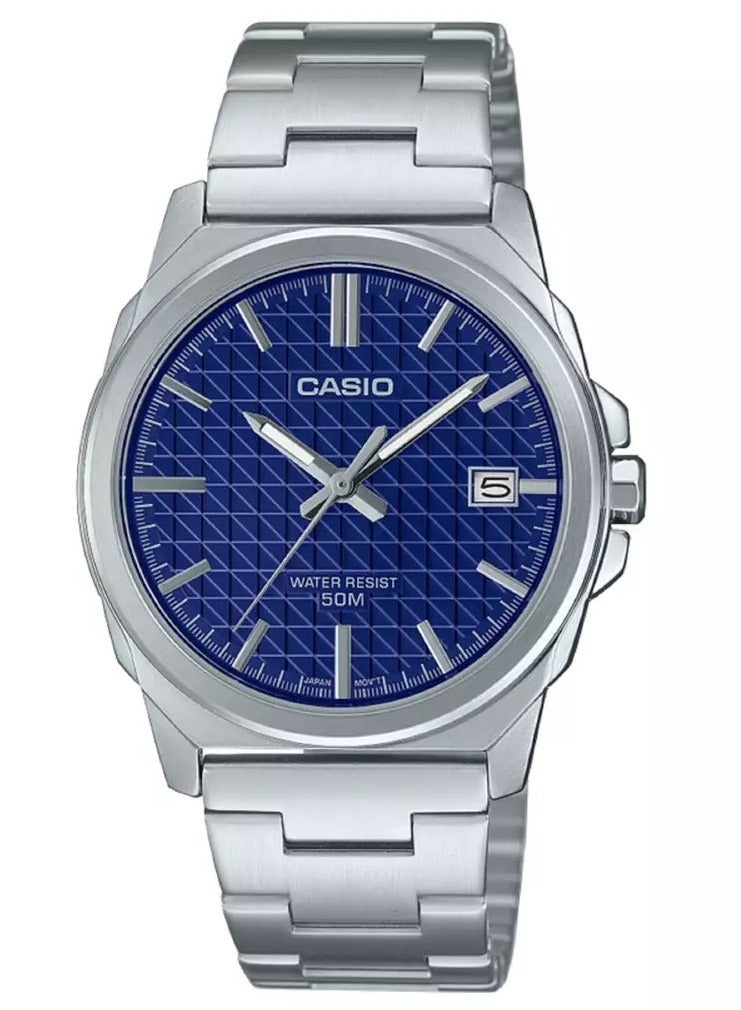 كاسيو ساعة شبابيه بي عقارب للرجال MTP-E720D-2AVDF - Image 1