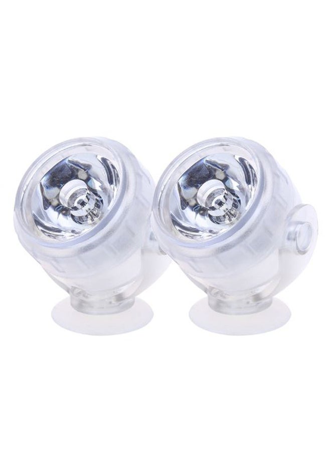 نيبمينينت 2-Piece Aquarium LED Spot Light Set White