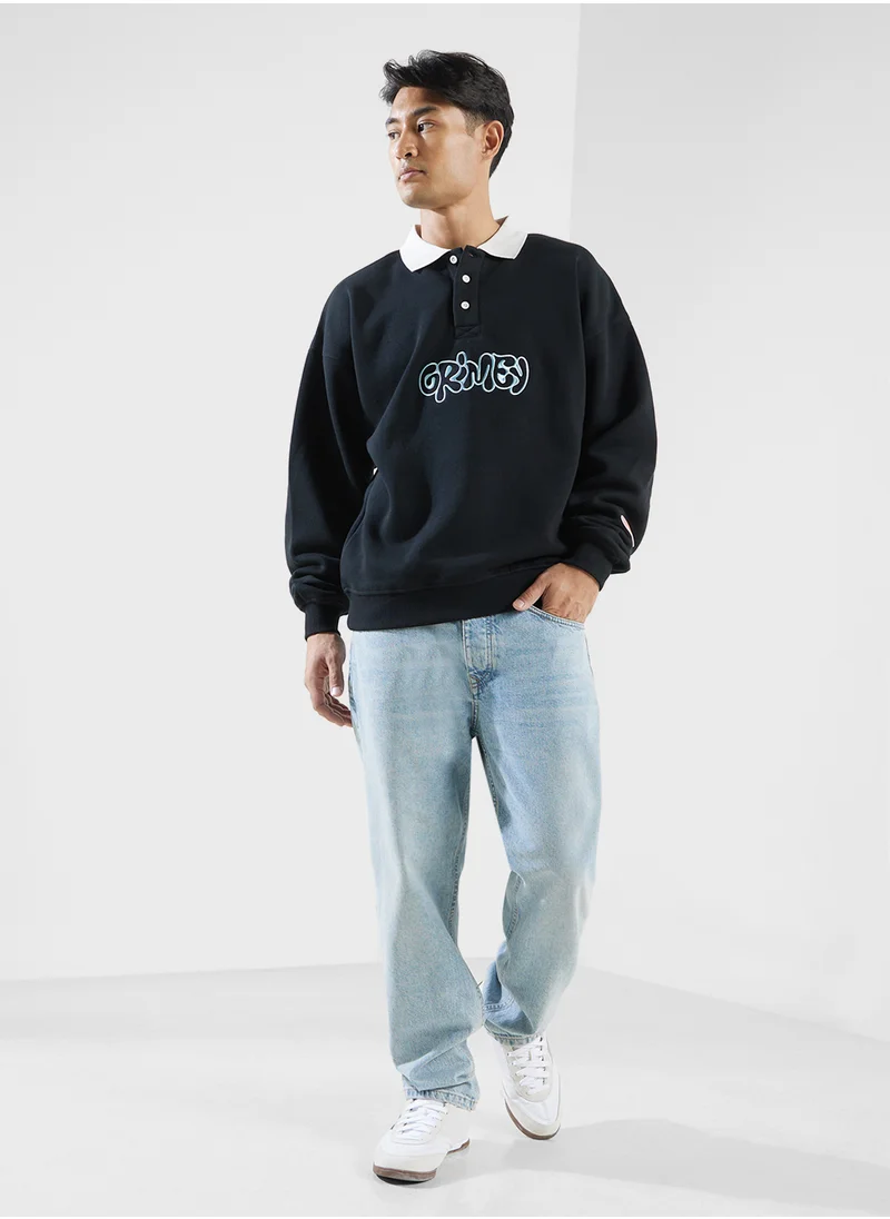Grimey Bloodsucker Polo Sweatshirt