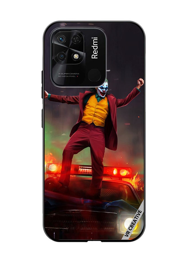 VR CREATIVE Protective Case Cover For Xiaomi Redmi 10C Joker Design Multicolour - Image 1