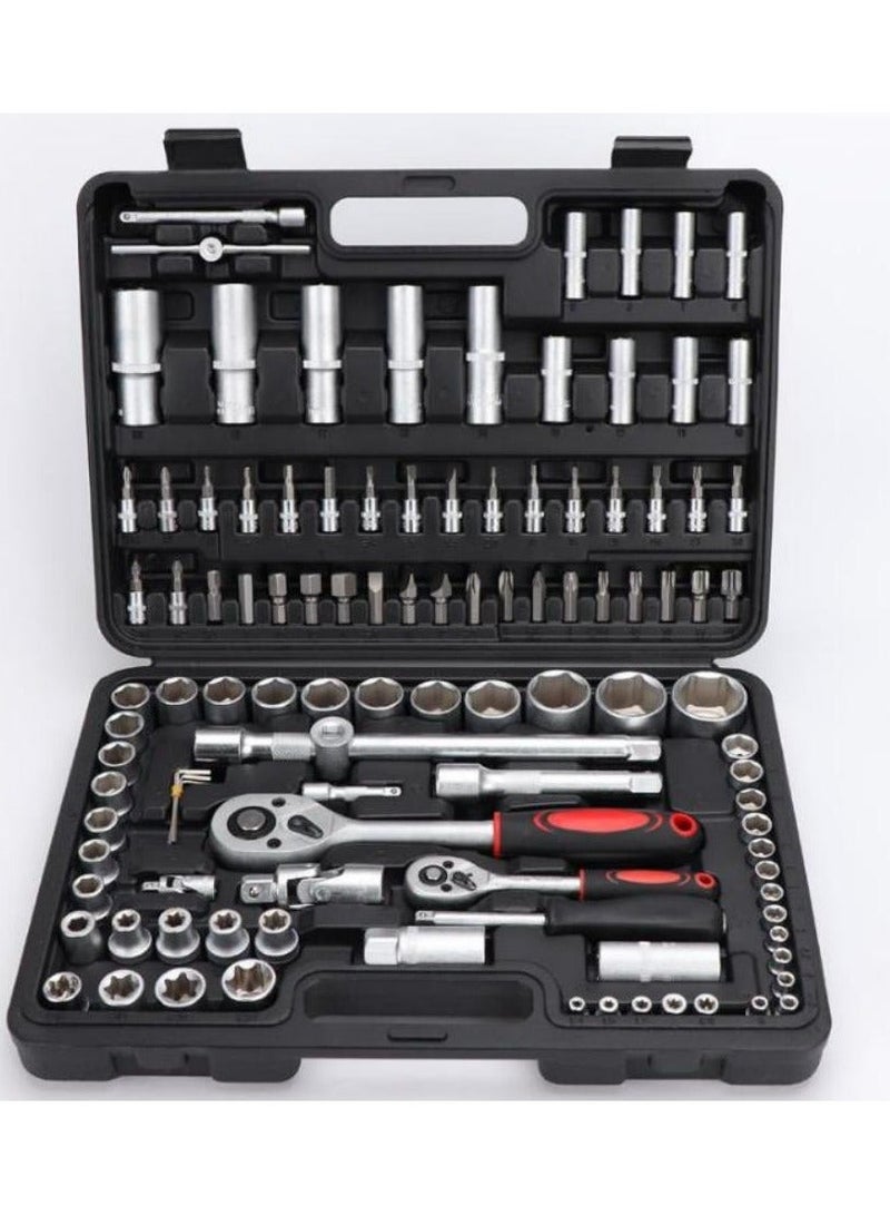 DUNISO 108-Piece Car Repair Tool A Sleeve Hardware Tool Set - Image 2