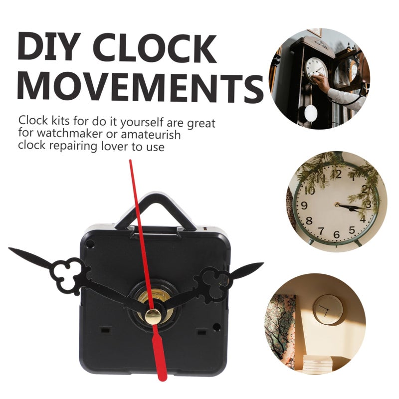 Quartz Clock Movement Kit Silent Battery Operated Replacement Motors Hands - Image 4