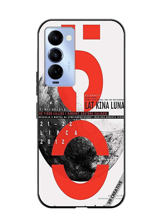 VR CREATIVE غطاء حماية لتكنو كامون 18/18 بي 50 كينا تصميم لونا متعدد الألوان - Image 1