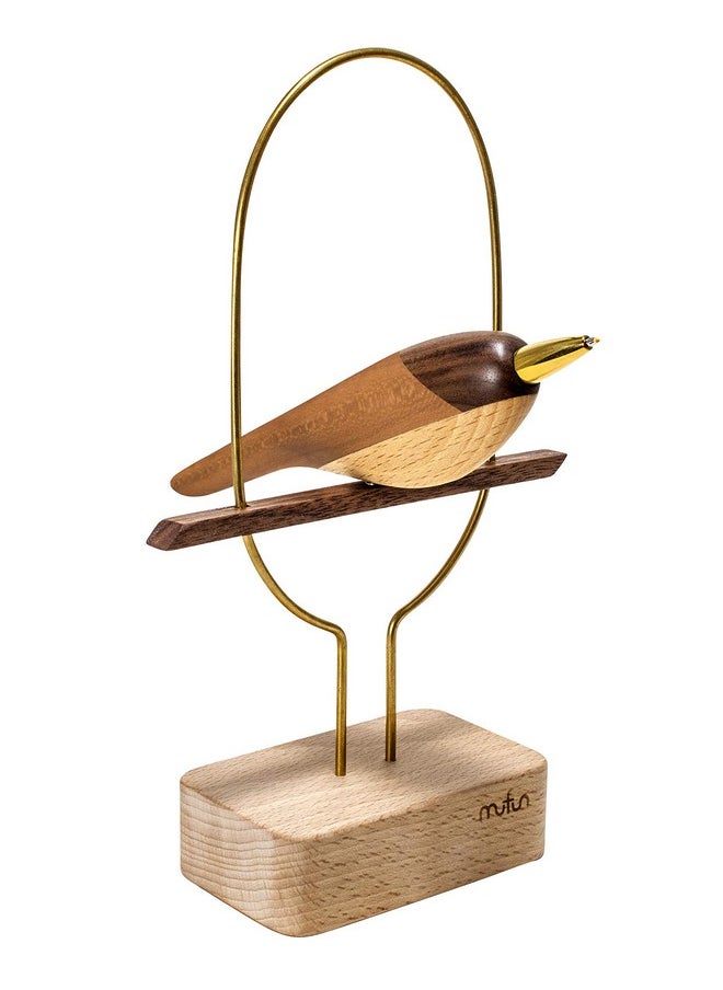 PLAYABLE ART Wings Of Pen - Creative Bird Pen Design With Magnetic Display Perch (Single)  - Image 2