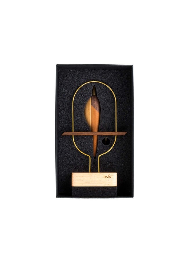 PLAYABLE ART Wings Of Pen - Creative Bird Pen Design With Magnetic Display Perch (Single)  - Image 3