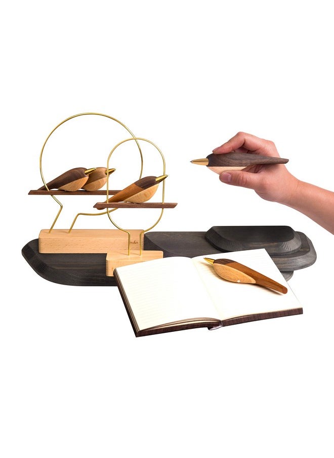 PLAYABLE ART Wings Of Pen - Creative Bird Pen Design With Magnetic Display Perch (Single)  - Image 5