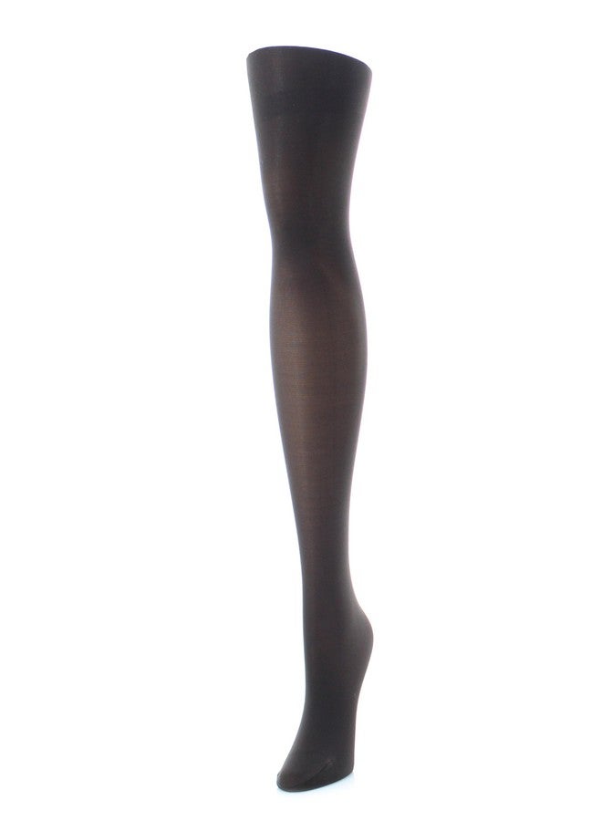 MeMoi Girls Opaque Microfiber Matte Nylon/Spandex Winter Tights Light Pink 6-12 Months - Image 5