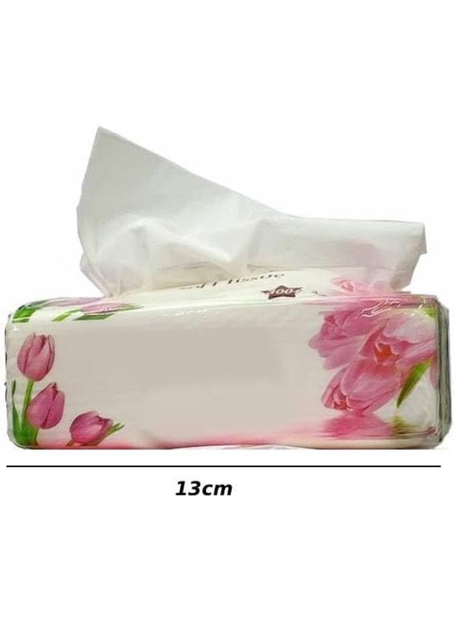 MOMENT White Facial Tissue, 300+ Sheets X 3 Ply, Classic Sterilized Tissues For Germ Protection - Image 2