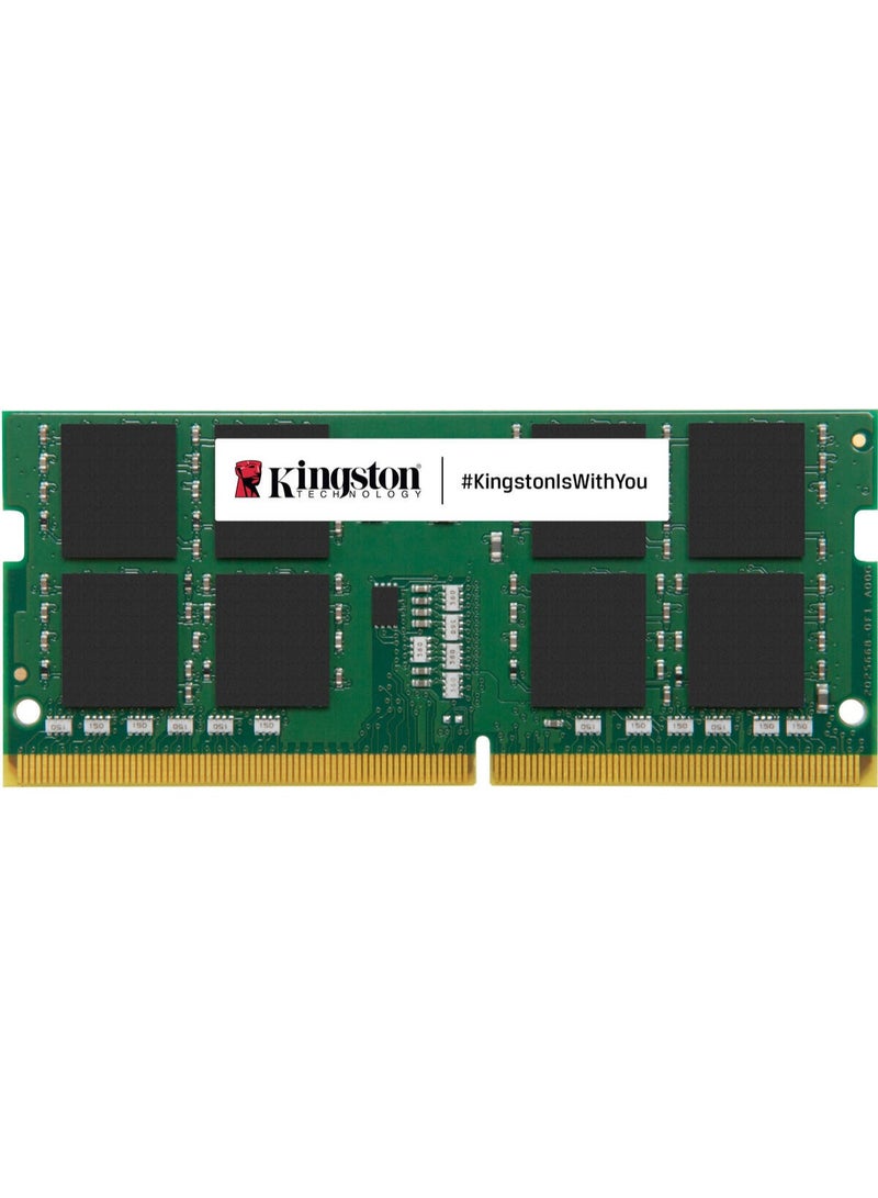 Kingston DDR5 Laptop 32GB SODIMM Memory, 5600MT/s Memory Speed, CL46 CAS Latency, NON-ECC, 262-Pin | KVR56S46BD8-32 - Image 1