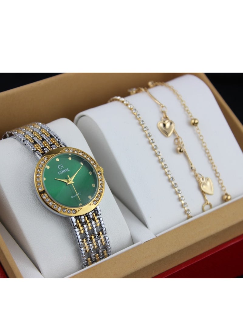 Reclaim with Argireline Women's evening watch set 