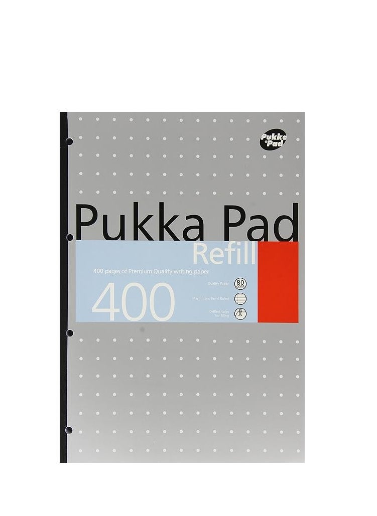 1 Pukka Pad, A4 Refill, 400 Pages (Colours May Vary). - pzsku/Z26B2EF20AC4DB0FB1839Z/45/_/1729182643/7fc2ffcd-5974-41ba-9638-51e9742843db