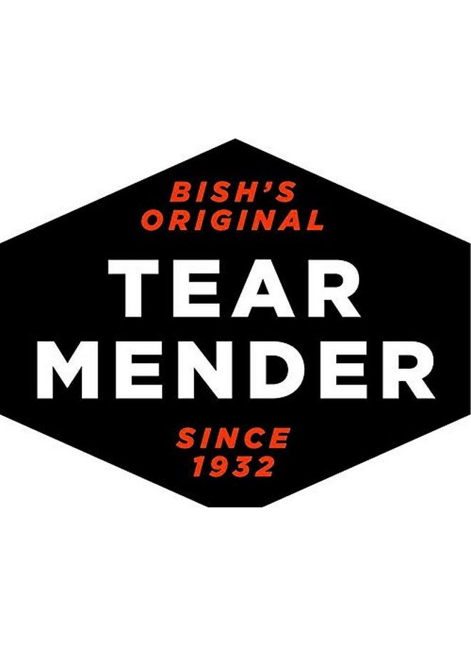 Tear Mender - Instant Fabric & Leather Adhesive Kit With Patch For Jeans 2 Oz Bottle Liquid Tm 3 - Image 1