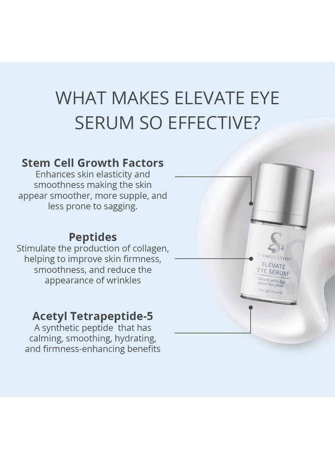 stemulation Elevate Eye Creme With Age Defying Growth Factors Formulated To Address The Appearance Of Fine Lines And Wrinkles  - Image 2