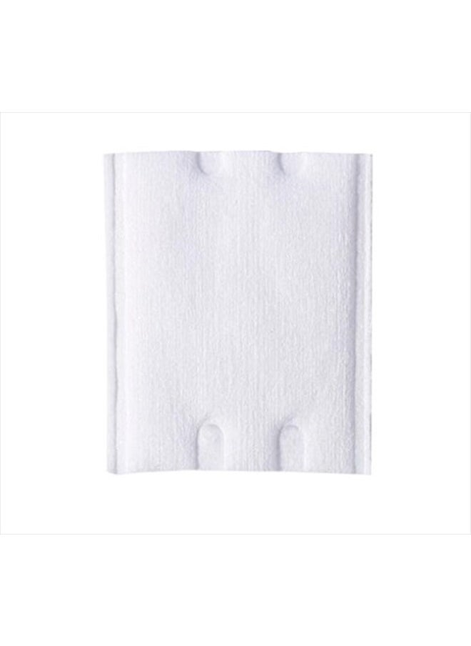 SYBL - 200 Pcs Rectangle Pure Organic Facial Makeup Cotton Pads Lint Free Cotton Remover Pads Square Face Cleansing Pads Wipes Cotton Pieces Cotton Puff For Face Discharge Makeup Skin Clean And Care - Image 1