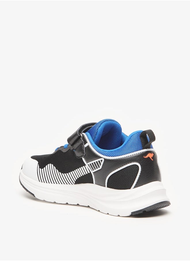 kangaROOS - Boys' Textured Sports Shoes with Hook and Loop Closure - Image 1
