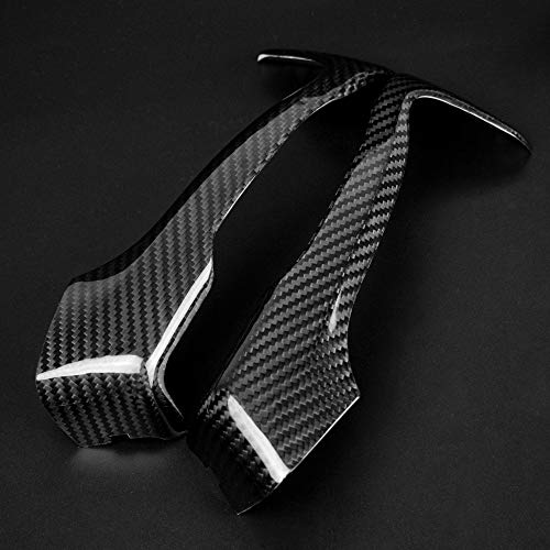 AIRSPEED Carbon Fiber Auto Inner Door Handle Panel Sticker Car Styling Interior Trim Decoration Accessories for Subaru BRZ Toyota 86 2013-2020 (Black) - Image 2