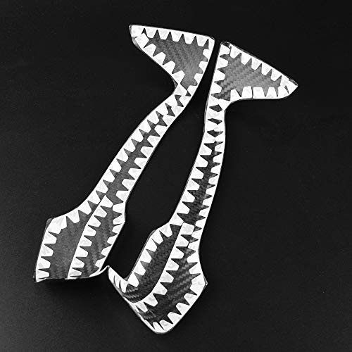 AIRSPEED Carbon Fiber Auto Inner Door Handle Panel Sticker Car Styling Interior Trim Decoration Accessories for Subaru BRZ Toyota 86 2013-2020 (Black) - Image 3