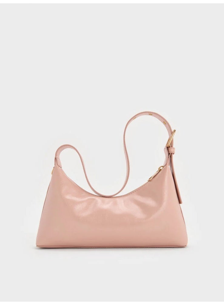 Charles & Keith Atwood Chain-Embellished Shoulder Bag - Image 5