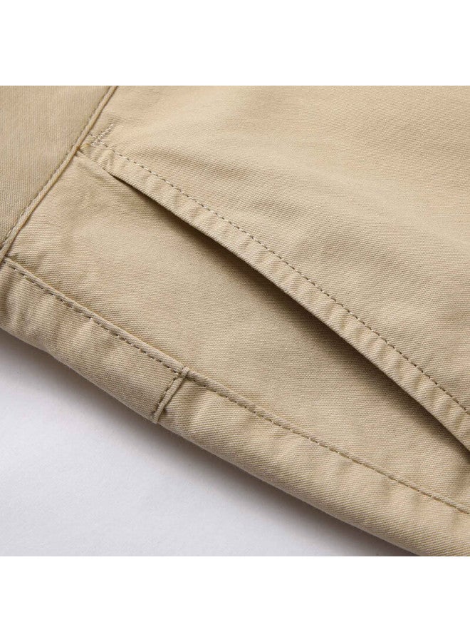 Tucano Casual Pants For Men, Autumn And Winter Pure Cotton Thick Comfortable Dress Pants, Business Versatile Slim Straight-leg Trousers, Men's Clothing, Black, Size 34 - Image 3