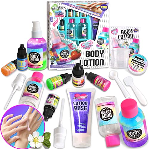 FUN KIDZ Kid Body Lotion Making kit FunKidz STEM Makeup Maker kit for Girls Science Kits - Image 1