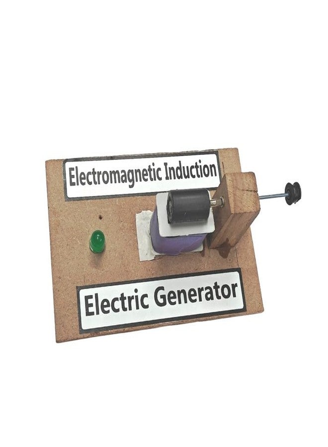 ESPtronics مشروع علمي حول مولد الكهرباء ESPTRONICS AC/DC، وقانون فاراداي للحث الكهرومغناطيسي، ونموذج عملي في الفيزياء لطلاب الصفين العاشر والثاني عشر. - Image 1