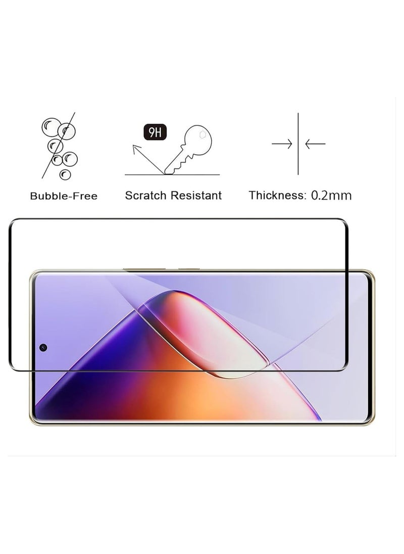 Generic - Screen Protector Full Glue Edge-to-edge 3D Curved Tempered Glass Screen Protector Anti Scratch 9H hardness for Infinix Note 40 Pro 5G/ note 40 Pro + 5G - Image 1