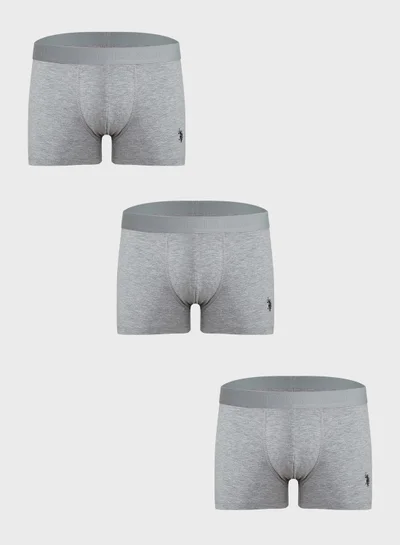 U.S. Polo Assn. 3 Pack Logo Trunks