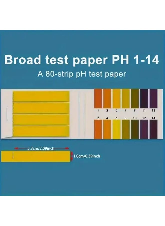 5pcs PH Test Strips 1 14 Precision for Pool Water Food Soil Testing No Power Required - Image 3