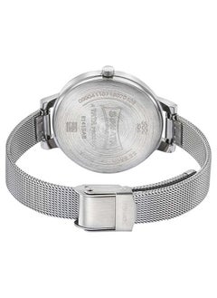 Sonata Round Shape Stainless Steel Analog Wrist Watch 8141SM10 - 32 mm - Silver  - Image 3
