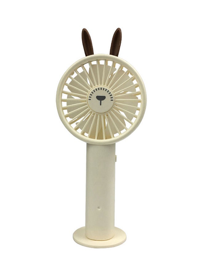 NIBEMINENT Mini USB Charging Fan White