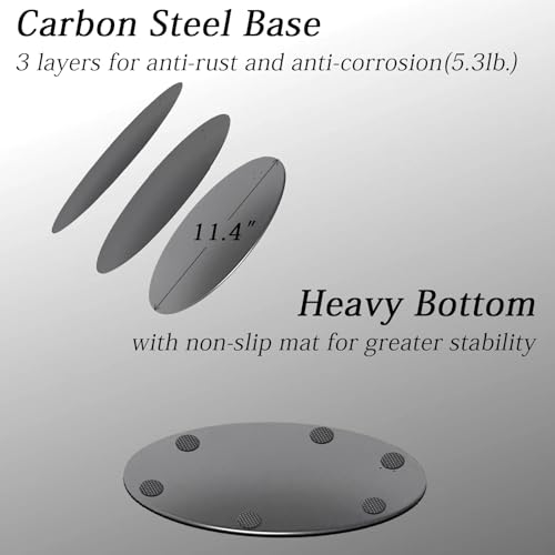 Lasvea Vacuum Stand Compatible with V7 V8 V9 V10 V11 V15 Gen5(Max.11 Accessories),Metal Storage-Bracket-Holder-Stand-Organizer Easy-Access Storage Docking Station - Image 3
