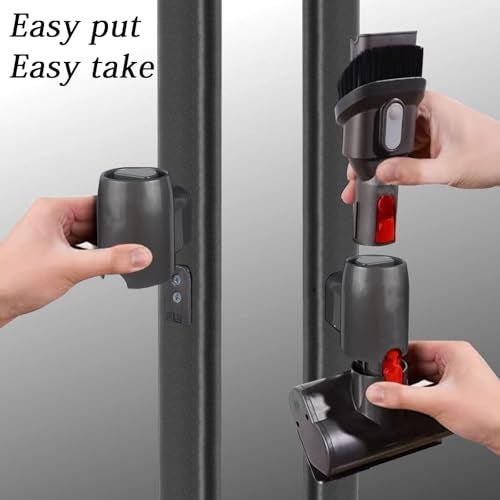 Lasvea Vacuum Stand Compatible with V7 V8 V9 V10 V11 V15 Gen5(Max.11 Accessories),Metal Storage-Bracket-Holder-Stand-Organizer Easy-Access Storage Docking Station - Image 2