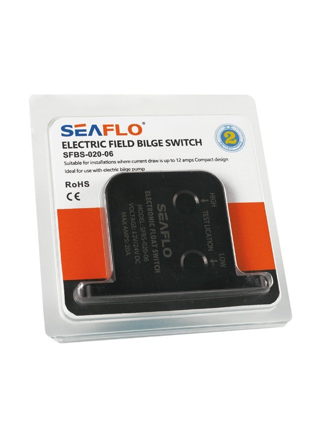 SEAFLO Electric Field Bilge Switch 12V 24V Solid State 20A Automatic Pump Switch - Image 4